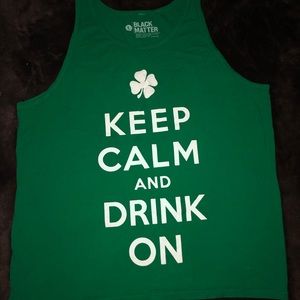 Green saint patricks tee